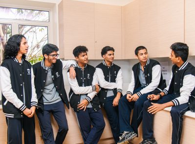 Students at Legacy School engaging in future-ready, interdisciplinary learning projects